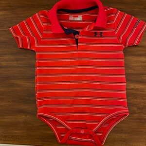 Under Armour 9/12 stripped shirt